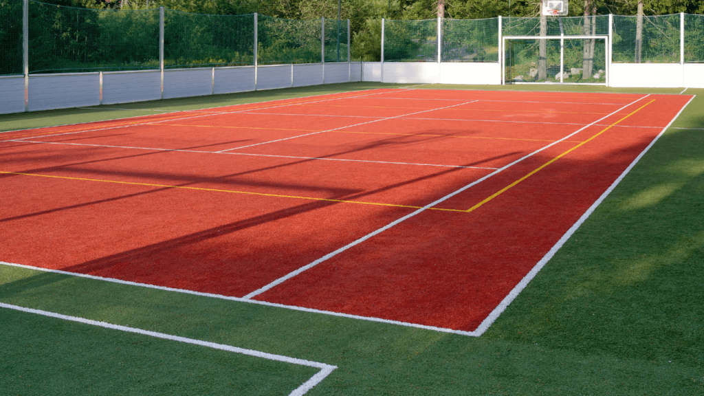 tenis spor zemin görsel